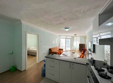 Меблированная двухкомнатная квартира, 65м², на экстра первой береговой линии в микрорайоне Давултепе, Мезитли ID-13669 фото-4