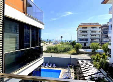 Элегантная трехкомнатная квартира в 100 метрах от пляжа Кестеля, Аланья 120 м2 ID-13675 фото-11
