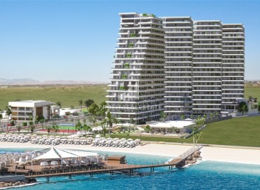 Инвестиционный проект на берегу моря, 30-433 м2, по выгодной цене, в рассрочку, Газиверен, Северный Кипр ID-13680 фото-1