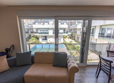 Bright duplex apartment 3 + 1, unfurnished, in a residential residence with a swimming pool, in the Guzeloba district, Antalya, 130 m2 ID-13684 фото-4