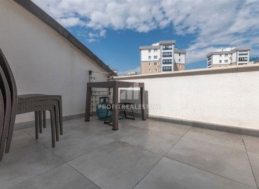 Bright duplex apartment 3 + 1, unfurnished, in a residential residence with a swimming pool, in the Guzeloba district, Antalya, 130 m2 ID-13684 фото-17