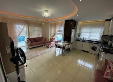 Меблированная двухкомнатная квартира, в престижной резиденции Махмутлара, Аланья, 55 м2 ID-13685 фото-2