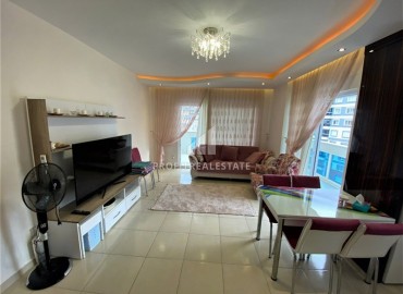 Меблированная двухкомнатная квартира, в престижной резиденции Махмутлара, Аланья, 55 м2 ID-13685 фото-3