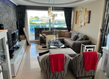 Stylish two bedroom apartment 111 m2, with a designer interior, 50 meters from the sea, Tosmur, Alanya ID-13693 фото-9