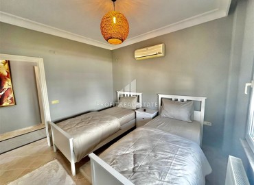 Небольшая уютная вилла 90 м2, с двумя спальнями, газовым отоплением и видом на море в Каргыджаке, Аланья ID-13695 фото-16