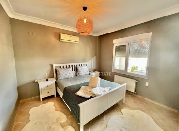 Small cozy villa 90 m2, with two bedrooms, gas heating and sea views in Kargicak, Alanya ID-13695 фото-17
