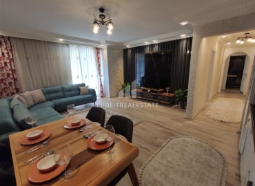 Уютная меблированная трехкомнатная квартира, 115м, с отличным расположением в Махмутларе, Алания ID-13698 фото-4