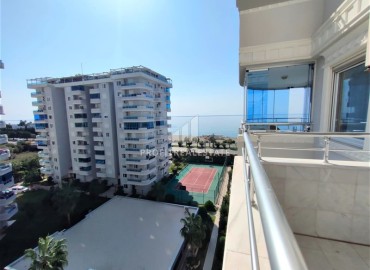 Меблированные апартаменты 2+1, 110м², с видом море на первой береговой линии в элитном комплексе Тосмура, Алания ID-13701 фото-12