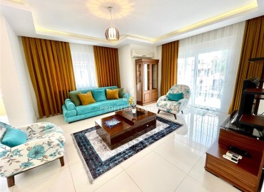 Elegant four-bedroom 220m² penthouse in a cozy residence with a swimming pool in Alanya - Oba. ID-13702 фото-14