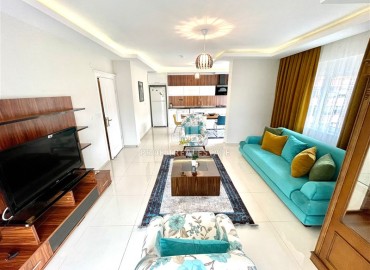 Elegant four-bedroom 220m² penthouse in a cozy residence with a swimming pool in Alanya - Oba. ID-13702 фото-15