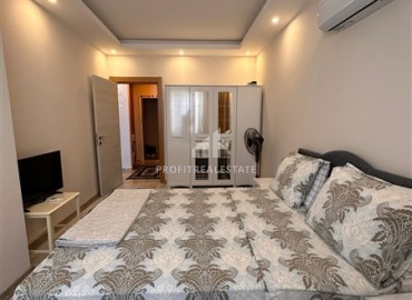 Furnished one-bedroom apartment 50 m2, with a glazed balcony, ready to move in, Mahmutlar, Alanya ID-13706 фото-16
