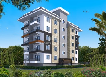 Attractive investment project in installments, 55-100m2, in a residence with facilities, Mahmutlar, Alanya ID-13707 фото-3
