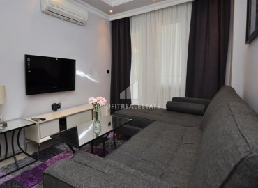Меблированная квартира с одной спальней, 55м², в центре Алании в комплексе с бассейном ID-11363 фото-9