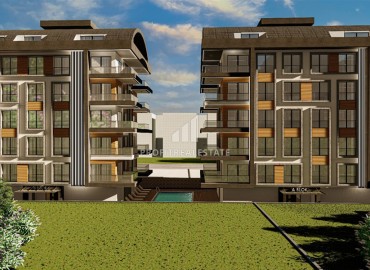 Attractive investment project in installments, 53-169m2, in a residence with facilities, Mahmutlar, Alanya ID-13712 фото-9