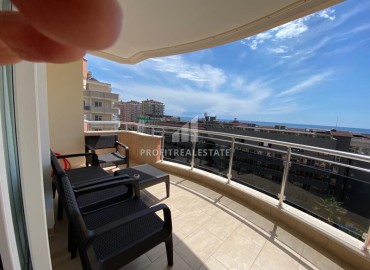 Дизайнерская трехкомнатная квартира, 135м², с видом на море в большой резиденции в центре Махмутлара, Алания ID-13713 фото-18