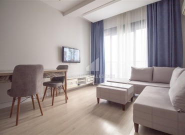 Furnished 1 + 1 apartment in a new residential residence with a swimming pool, Kepez, Antalya, 50 m2 ID-13722 фото-2