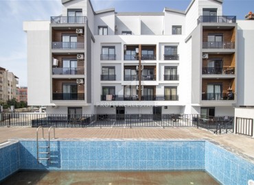 Меблированные апартаменты 1+1 в новом жилом комплексе с бассейном, Кепез, Анталия, 50 м2 ID-13722 фото-18
