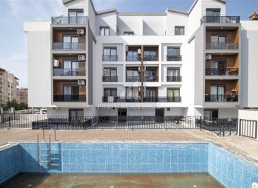 Furnished 1 + 1 apartment in a new residential residence with a swimming pool, Kepez, Antalya, 50 m2 ID-13722 фото-18