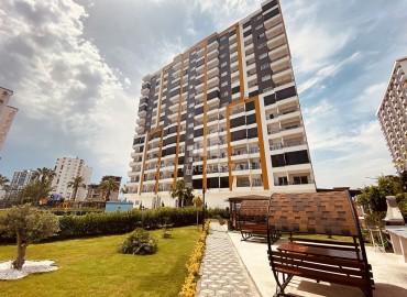 Готовая к проживанию, квартира 1+1, 55м², в новом комплексе премиум класса в районе Томюк, Эрдемли ID-13730 фото-17
