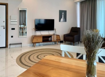 Rent in the center of Alanya, Cleopatra beach, one bedroom duplex in a new luxury residence with panoramic views of the mountains and partly of the Mediterranean Sea ID-13735 фото-3
