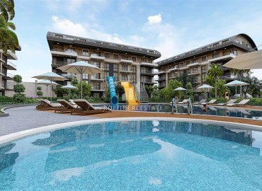 One bedroom apartment, 48m², in a new residence with extensive facilities in Oba, Alanya. ID-13743 фото-6