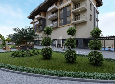 One bedroom apartment, 48m², in a new residence with extensive facilities in Oba, Alanya. ID-13743 фото-9
