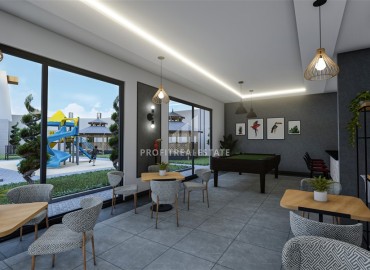 One bedroom apartment, 48m², in a new residence with extensive facilities in Oba, Alanya. ID-13743 фото-12