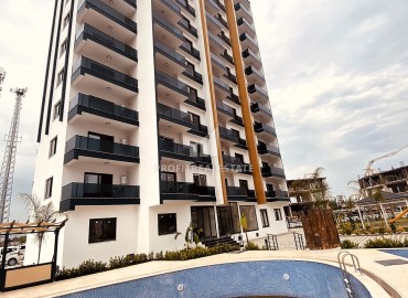Стильная трехкомнатная квартира, 105м², в 550м от моря в Мерсине, район Каргыпынары ID-13745 фото-4