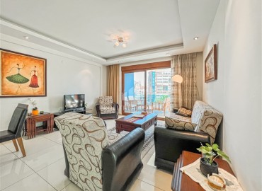Трехкомнатная меблированная квартира, 120м², в элитном комплексе в районе Алании – Джикджилли ID-13751 фото-5