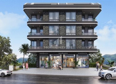 Comfortable apartment, 44-165m², and commercial premises, 70-128m² in a residence under construction in Oba, 900m from the sea ID-13752 фото-4