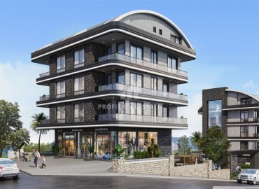 Comfortable apartment, 44-165m², and commercial premises, 70-128m² in a residence under construction in Oba, 900m from the sea ID-13752 фото-5