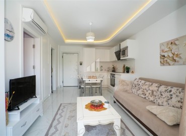 Furnished one bedroom apartment in a residence with two swimming pools, Alanya center, 55 m2 ID-13755 фото-5