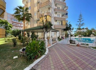Elegant furnished two bedroom apartment, 115 m2, with a separate kitchen and sea views, in Mahmutlar, Alanya ID-13766 фото-3