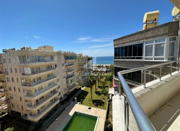 Elegant furnished two bedroom apartment, 115 m2, with a separate kitchen and sea views, in Mahmutlar, Alanya ID-13766 фото-6