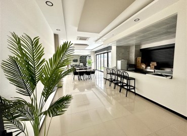 Двухкомнатные апартаменты 55м2, в новостройке, с чистовой отделкой и кухонным гарнитуром, в 300 метрах от моря в Кестеле, Аланья ID-13768 фото-19