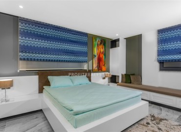 Stylish design penthouse 180 m2, with four bedrooms, 250 meters from the sea, in the center of Oba, Alanya ID-13771 фото-4