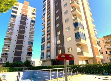 Comfortable apartment 2 + 1, 115m², with a separate kitchen, in a residence with a swimming pool in Tej, Mersin, 250m from the sea ID-13772 фото-1