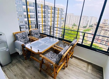 Готовая к проживанию, трехкомнатная квартира, 110м², с видом на море, в комплексе премиум класса в районе Томюк, Эрдемли ID-13773 фото-11