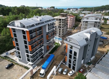 Новая квартира с одной спальней в элитном жилом комплексе, Авсаллар, Аланья, 51 м2 ID-13781 фото-1