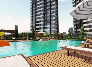 Luxury investment property from a developer in the area of Mersin - Teje: apartment 2 + 1, 92m², 150m from the sea. ID-13809 фото-8