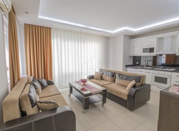 Cozy furnished one-bedroom apartment, 50m², in the center of Alanya in a residence with a swimming pool ID-13813 фото-6