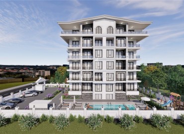 New residence project with extensive facilities for your investment in the area of Alanya - Gazipasa ID-13818 фото-4