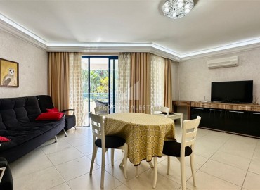 Elegant furnished one-bedroom apartment 55 m2, 50 meters from the sea, in the very center of Alanya ID-13819 фото-3
