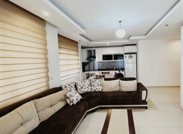 Квартира 1+1, 65м², с мебелью и бытовой техникой, в 300м от моря в Махмутларе, Алания ID-13828 фото-3
