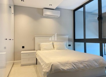 Меблированная квартира с одной спальней в стиле лофт, 65м², в новостройке премиум класса в центре Алании, у пляжа Клеопатры ID-13829 фото-14