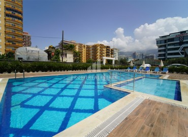 Luxury one-bedroom apartment 50 m2, with a stylish interior, sea views, 70 m from the beach, Kargicak, Alanya ID-13851 фото-16