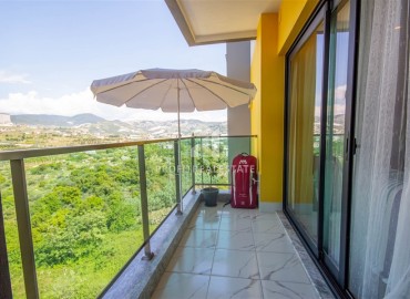Меблированные двухкомнатные апартаменты с потрясающими панорамными видами, в 400 метрах от центра Махмутлара, Аланья, 50 м2 ID-13855 фото-6