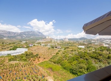 Меблированные двухкомнатные апартаменты с потрясающими панорамными видами, в 400 метрах от центра Махмутлара, Аланья, 50 м2 ID-13855 фото-7