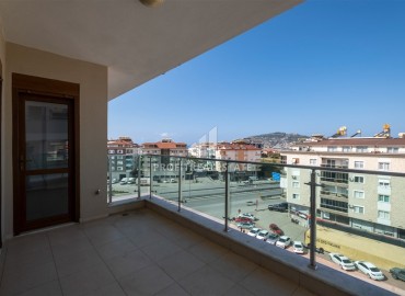 Unfurnished penthouse with five bedrooms, 220m2, separate kitchen, Alanya fortress view, in Cikcilli, Alanya ID-13861 фото-3