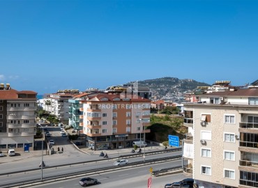 Unfurnished penthouse with five bedrooms, 220m2, separate kitchen, Alanya fortress view, in Cikcilli, Alanya ID-13861 фото-4